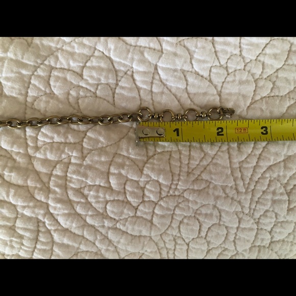 Lucky Brand Gold Tone Floral Statement Necklace - Picture 5 of 7